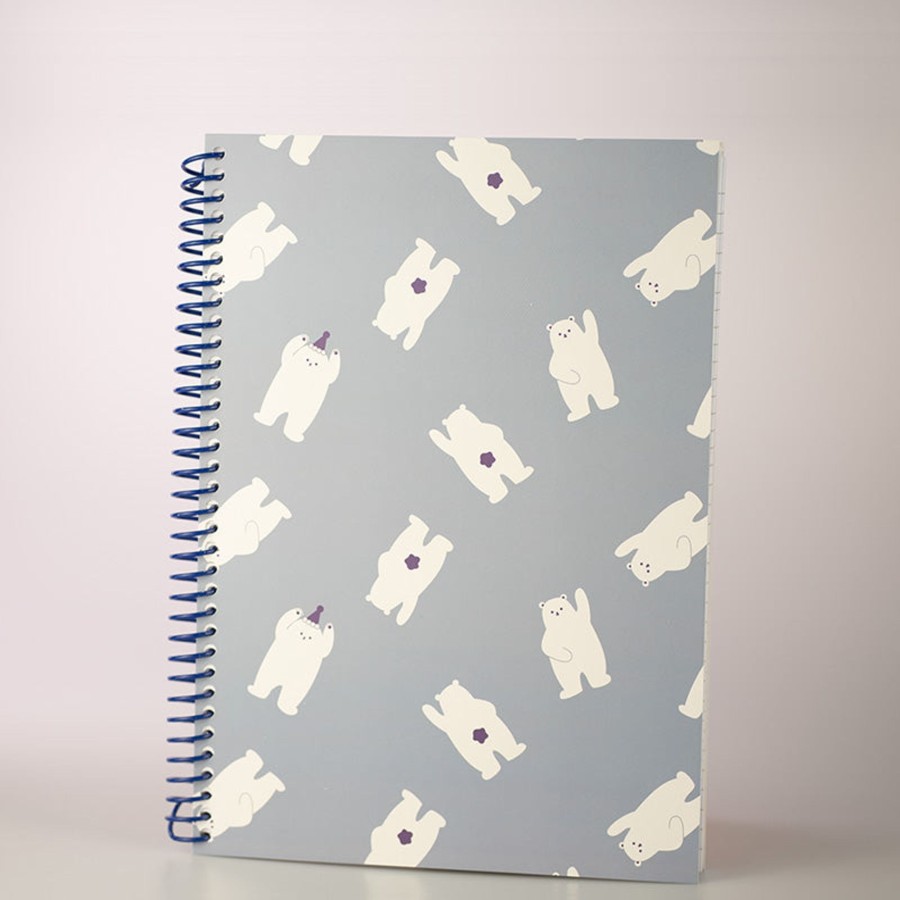 MINISO Notebook Formato A4 Orso Binco | Notebook