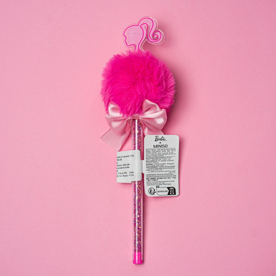 MINISO Penna Gel Peluche Barbie (1Pz) | Barbie