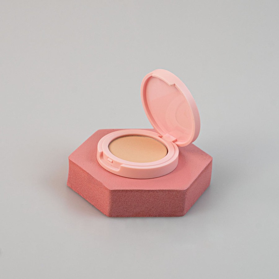MINISO Pressed Powder - Pink Cube (03 True Beige) | Make Up