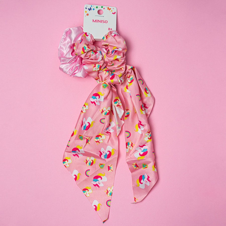 MINISO Scrunchies Unicorno (2Pz) | Accessori Capelli