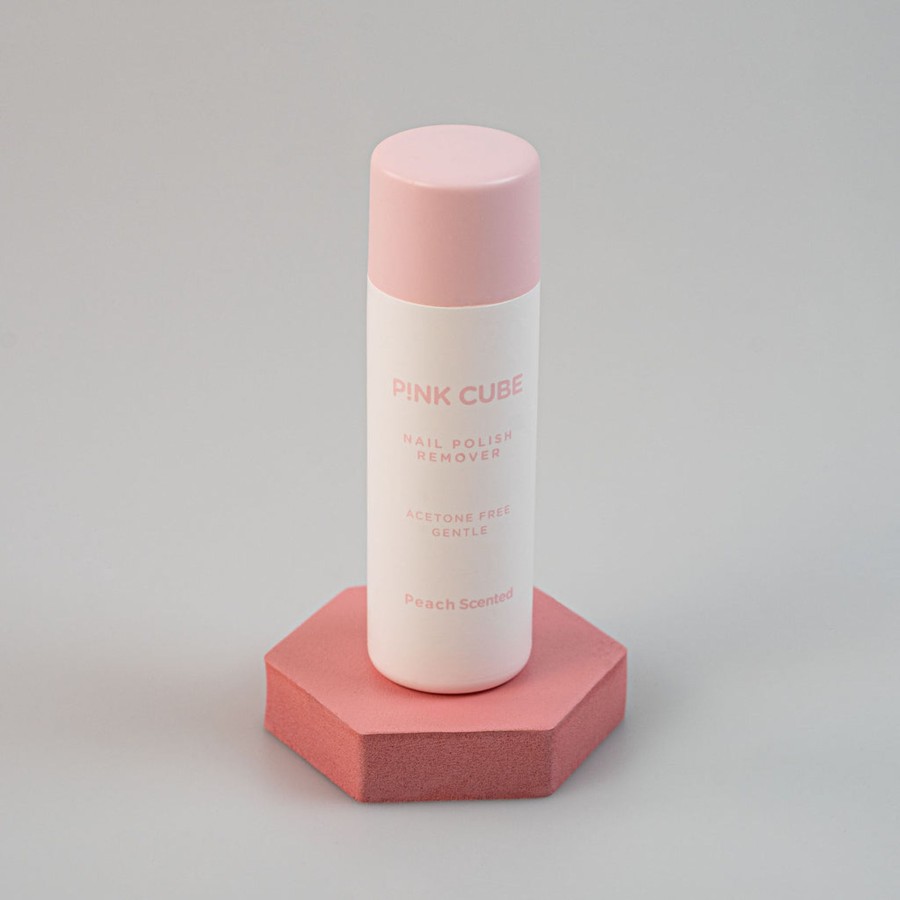 MINISO Nail Polish Remover - Pink Cube (Peach Scented) | Make Up